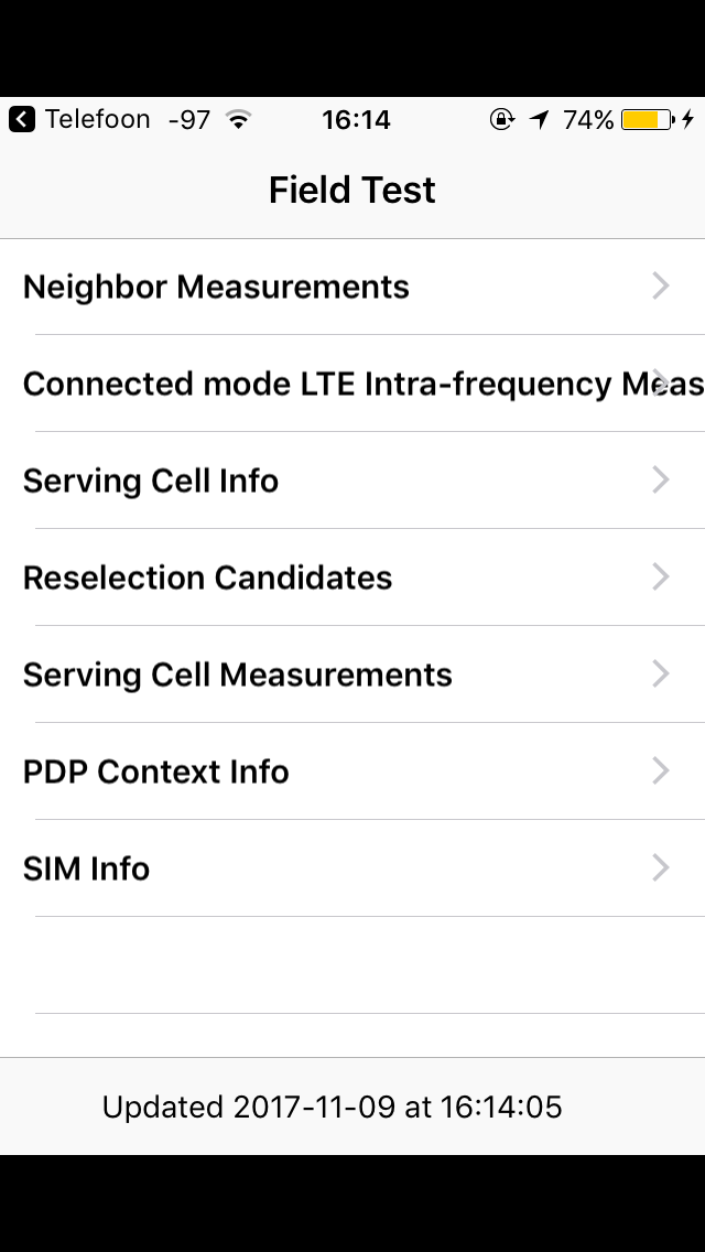 iPhone / Field Test